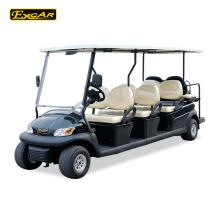 Personalizar 8 plazas de carrito de golf eléctrico Troyano batería club coche carrito de golf buggy